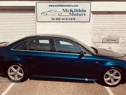 Blue Used 2015 Audi A4 S-Line Sedan | £7,995 (Fair price)