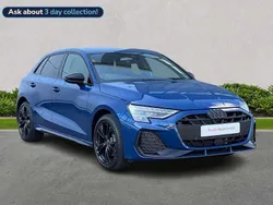 Blue Used 2025 Audi A3 e-tron Black Edition Hatchback | £38,454