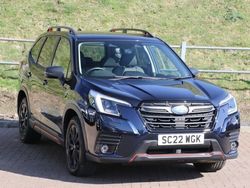 Blue Used 2022 Subaru Forester Sport SUV | £25,895 (Expensive)