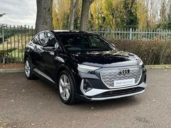 Black Used 2024 Audi Q4 Sportback e-tron S-Line SUV | £34,490