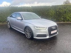 Silver Used 2015 Audi A6 S-Line Sedan | £9,975 (A bit pricey)