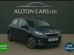 Blue Used 2017 Peugeot 108 Active Hatchback | £5,495 (Super price)