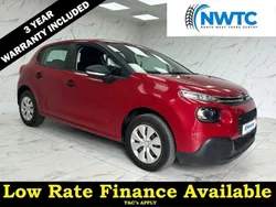 Red Used 2017 Citroën C3 PureTech Hatchback | £5,095 (Good price)
