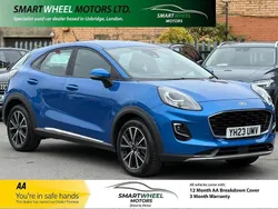 Blue Used 2023 Ford Puma Gen-E Titanium Hatchback | £14,740 (Super price)