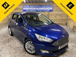 Blue Used 2018 Ford C-MAX Titanium MPV | £10,995 (Expensive)