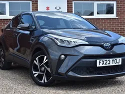 Grey Used 2023 Toyota C-HR Design SUV | £20,146 (Fair price)