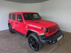 Red Used 2021 Jeep Wrangler Night Eagle SUV | £35,995 (Fair price)