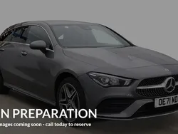 Grey Used 2022 Mercedes CLA250e AMG Line Premium Sedan | £19,420 (Fair price)