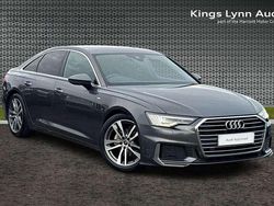 Grey Used 2021 Audi A6 S-Line Sedan | £22,845 (Fair price)