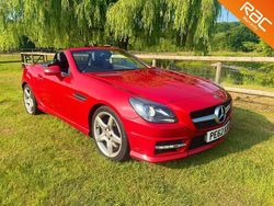 Red Used 2012 Mercedes SLK250 AMG Cabriolet | £7,995 (Fair price)