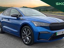 Blue Used 2023 Skoda Enyaq iV SportlinePlus SUV | £28,038 (Good price)