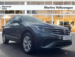 Grey Used 2025 VW Tiguan Allspace Life SUV | £30,490 (Good price)
