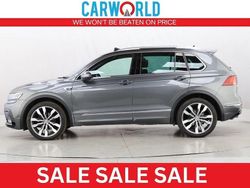 Grey Used 2017 VW Tiguan R-line SUV | £15,200 (Fair price)