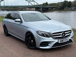 Silver Used 2017 Mercedes E220 AMG line Estate | £14,999 (Fair price)