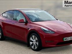 Red Used 2023 Tesla Model Y Long Range AWD SUV | £29,990 (Fair price)