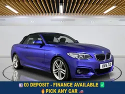 Blue Used 2016 BMW 220 M Sport Cabriolet | £11,949 (Fair price)