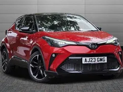 Scarlet flare Used 2023 Toyota C-HR Sport SUV | £23,850 (Fair price)