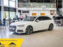 White Used 2017 Audi A4 S-Line Estate | £11,349 (Good price)