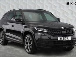 Black magic pearl effect Used 2021 Skoda Kodiaq SportLine SUV | £19,759 (Good price)