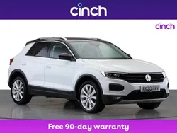 White Used 2020 VW T-Roc SEL SUV | £15,289 (Fair price)