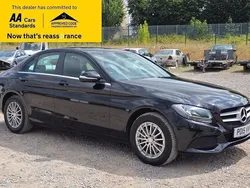 Black Used 2015 Mercedes C250 SE Sedan | £9,388 (Super price)