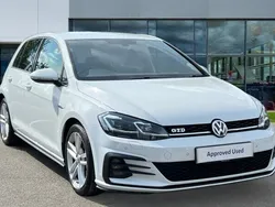 White Used 2018 VW Golf VII GTD Hatchback | £19,271 (Fair price)
