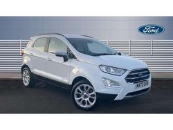 White Used 2022 Ford Ecosport Titanium SUV | £12,603 (Fair price)