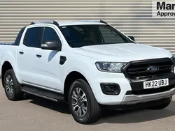 White Used 2022 Ford Ranger Wildtrack Pickup | £21,148 (Good price)