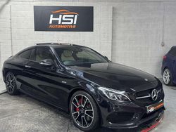 Black Used 2017 Mercedes C43 AMG Premium Plus Coupe | £24,495 (Fair price)
