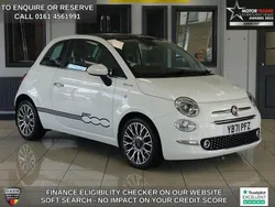 White Used 2022 Fiat 500 Dolcevita Hatchback | £8,770 (Fair price)