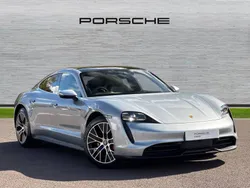 Dolomite silver metallic Used 2020 Porsche Taycan 4S Sedan | £46,990