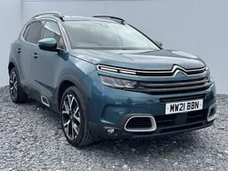 Blue Used 2021 Citroën C5 Aircross Shine SUV | £14,595 (Fair price)