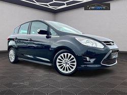 Black Used 2012 Ford C-MAX Titanium MPV | £4,750 (Fair price)