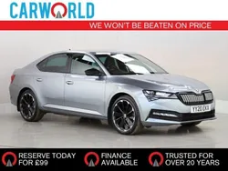 Grey Used 2020 Skoda Superb SportlinePlus Hatchback | £12,400 (Super price)