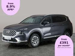 Blue Used 2022 Hyundai Santa Fe Premium SUV | £26,251 (Good price)