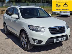 White Used 2010 Hyundai Santa Fe Premium SUV | £1,988 (Fair price)