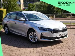 Silver New 2025 Skoda Octavia SE Technology Estate | £25,795 (A bit pricey)