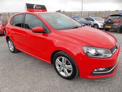 Red Used 2017 VW Polo Edition Hatchback | £8,295 (Fair price)