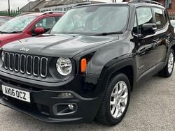 Black Used 2016 Jeep Renegade Longitude SUV | £6,695 (Fair price)