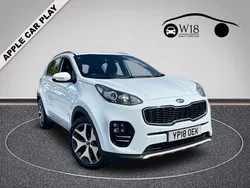 White Used 2018 Kia Sportage GT-Line SUV | £10,995 (Super price)