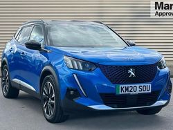 Blue Used 2020 Peugeot e-2008 GT-line SUV | £12,727 (Fair price)