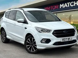 White Used 2017 Ford Kuga ST-Line SUV | £10,490 (Fair price)