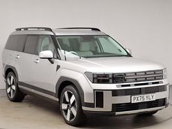 Metallic typhoon silver New 2025 Hyundai Santa Fe Ultimate SUV | £49,998 (Fair price)