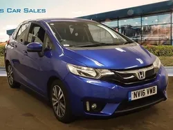 Blue Used 2016 Honda Jazz EX Hatchback | £9,995 (Fair price)