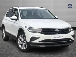 White Used 2022 VW Tiguan Life SUV | £19,495 (Good price)
