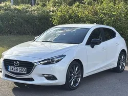 White Used 2018 Mazda 3 Inclusive Hatchback | £13,100 (A bit pricey)