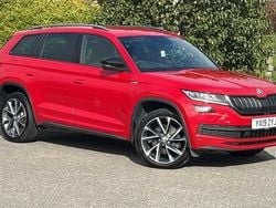 Velvet red metallic Used 2019 Skoda Kodiaq SUV | £24,995 (A bit pricey)