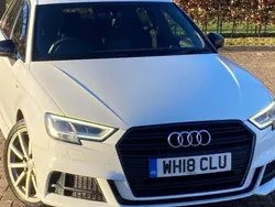 White Used 2018 Audi A3 Sportback Black Edition Hatchback | £15,000 (Fair price)
