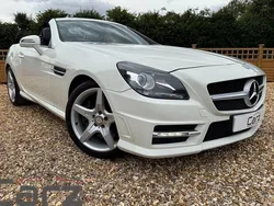 White Used 2011 Mercedes SLK200 AMG Cabriolet | £8,000 (A bit pricey)