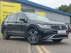 Black Used 2023 VW Tiguan Allspace Elegance SUV | £29,498 (Fair price)